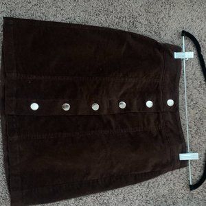 Corduroy Skirt